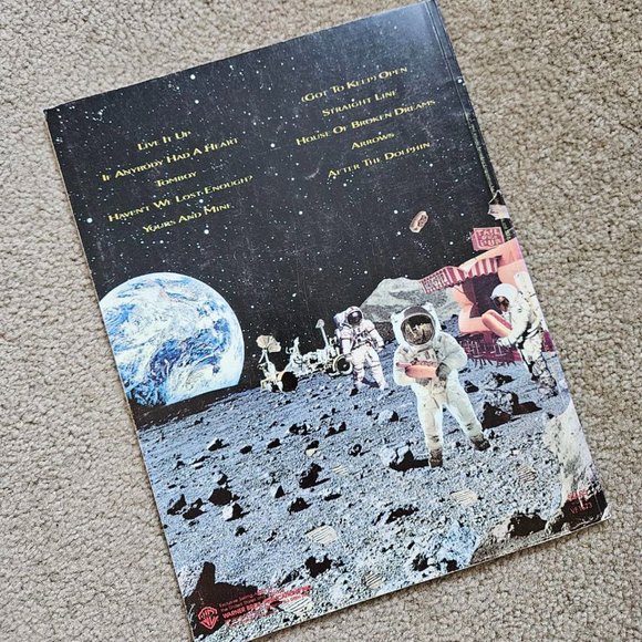 Crosby Stills and Nash - Live It Up - Sheet Music Songbook - 1990 - Picture 8 of 8